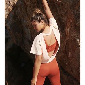 Free People Open Back Bambi Tee